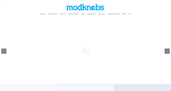 Desktop Screenshot of modknobs.com